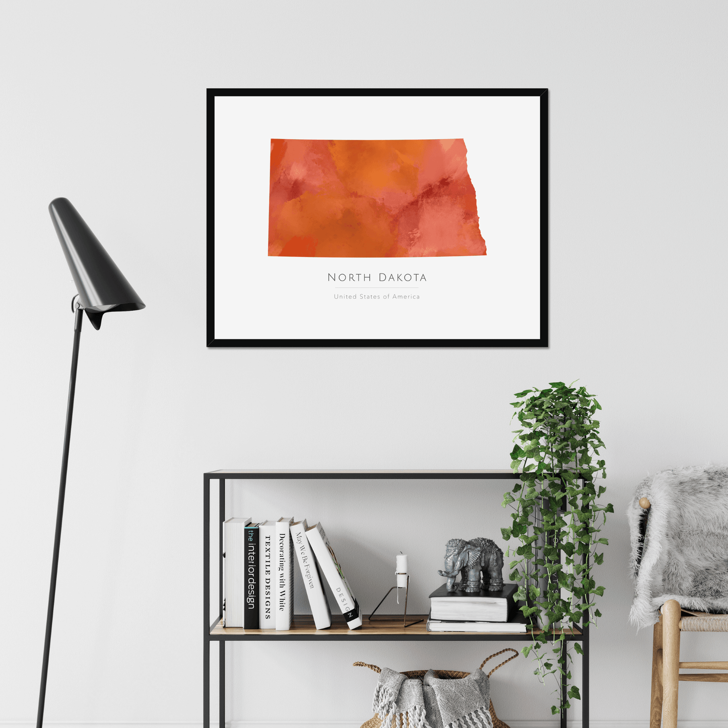 North Dakota - Fine Art Print