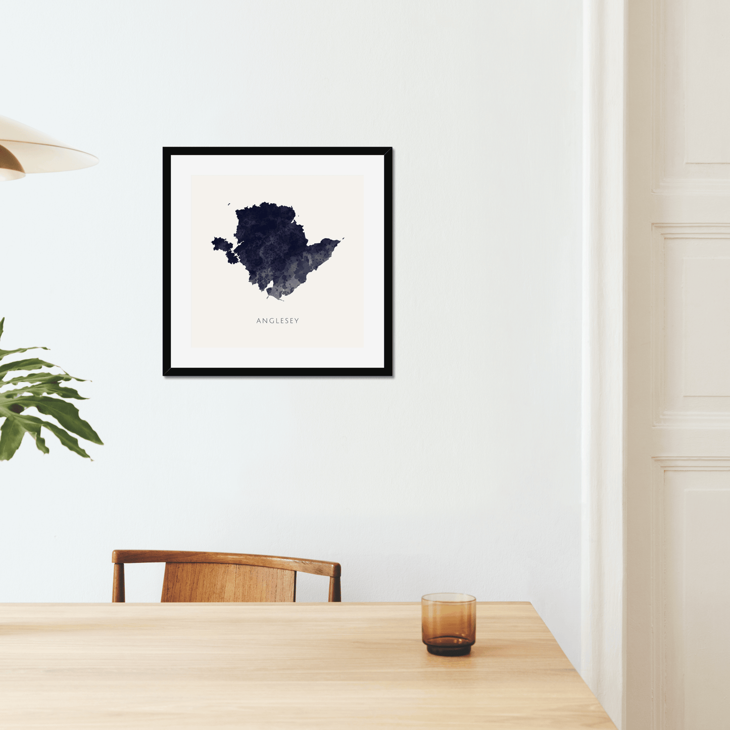 Anglesey - Framed & Mounted Map