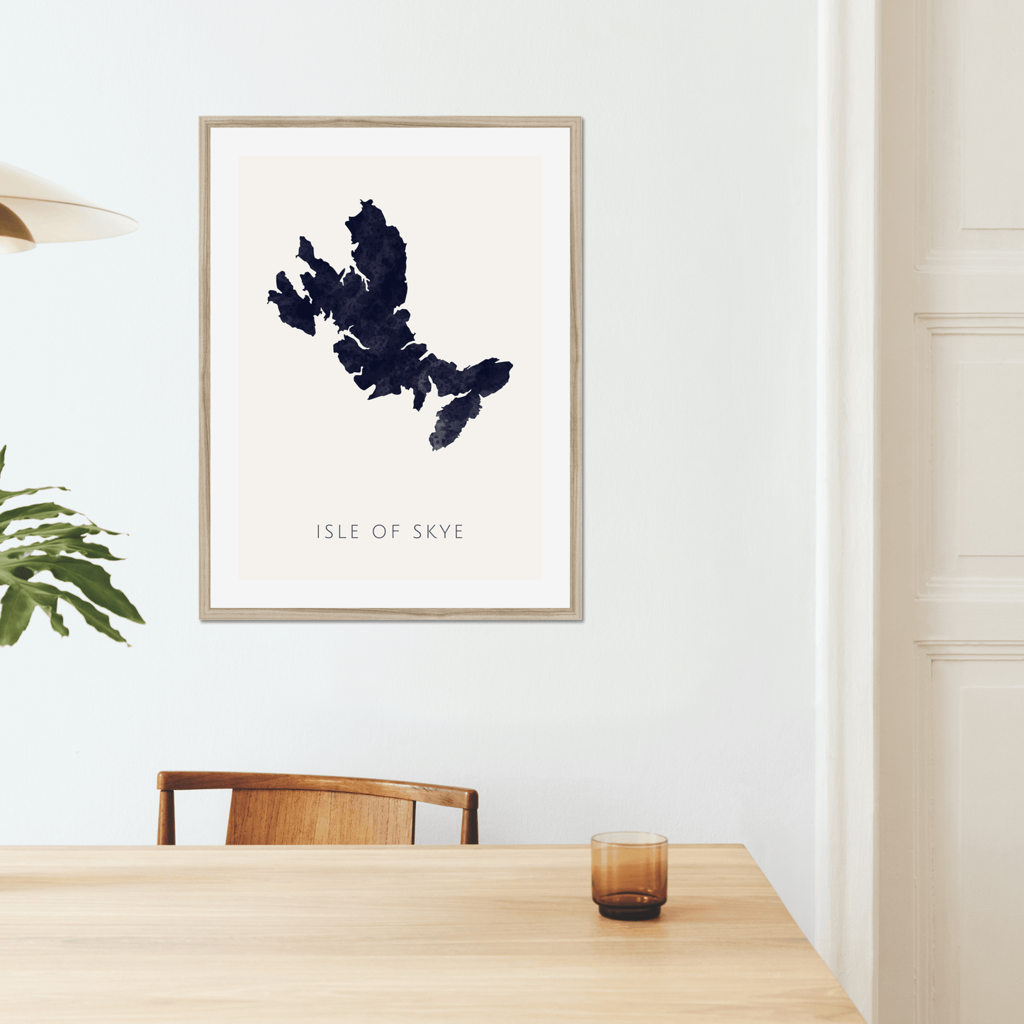 Skye - Framed & Mounted Map