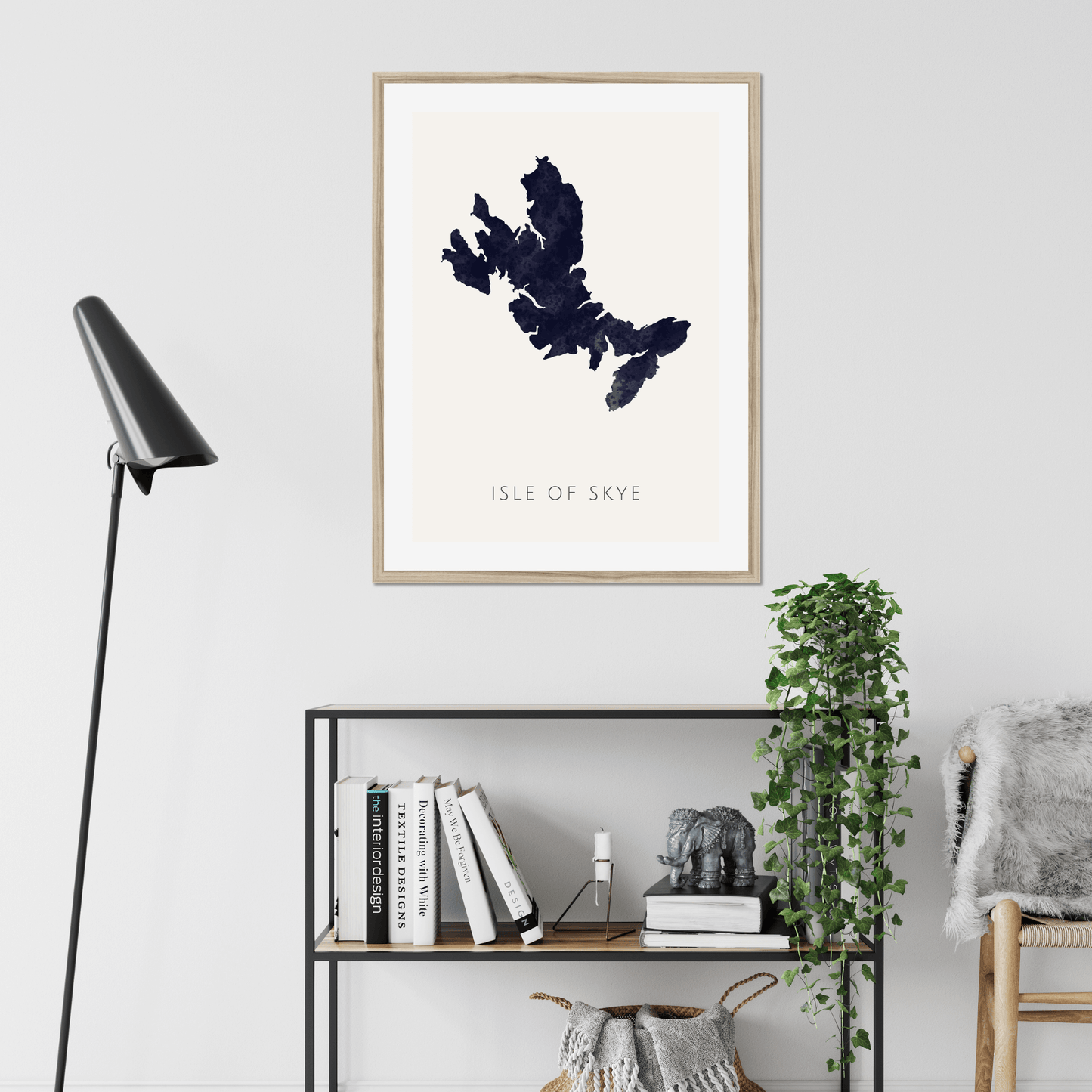 Skye - Framed & Mounted Map