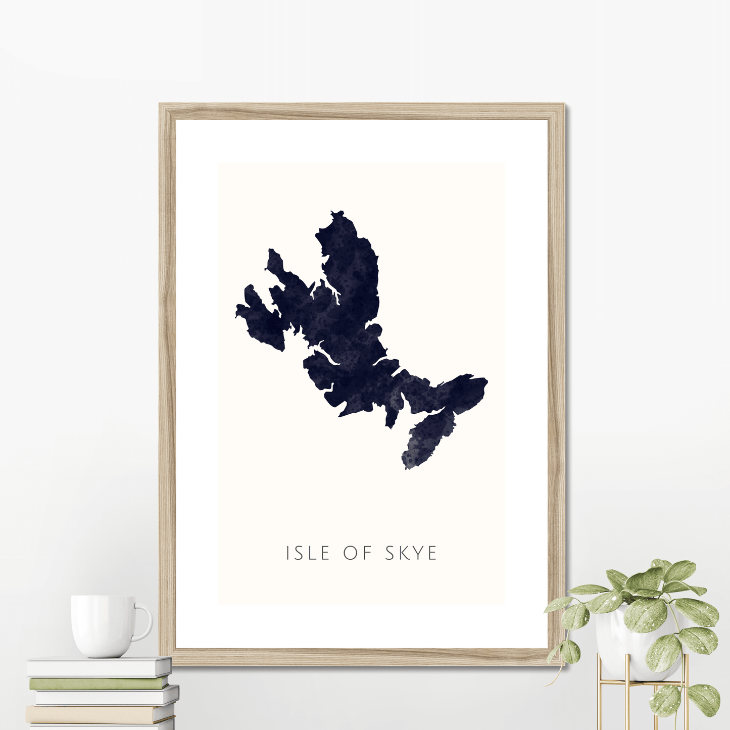 Skye - Framed & Mounted Map