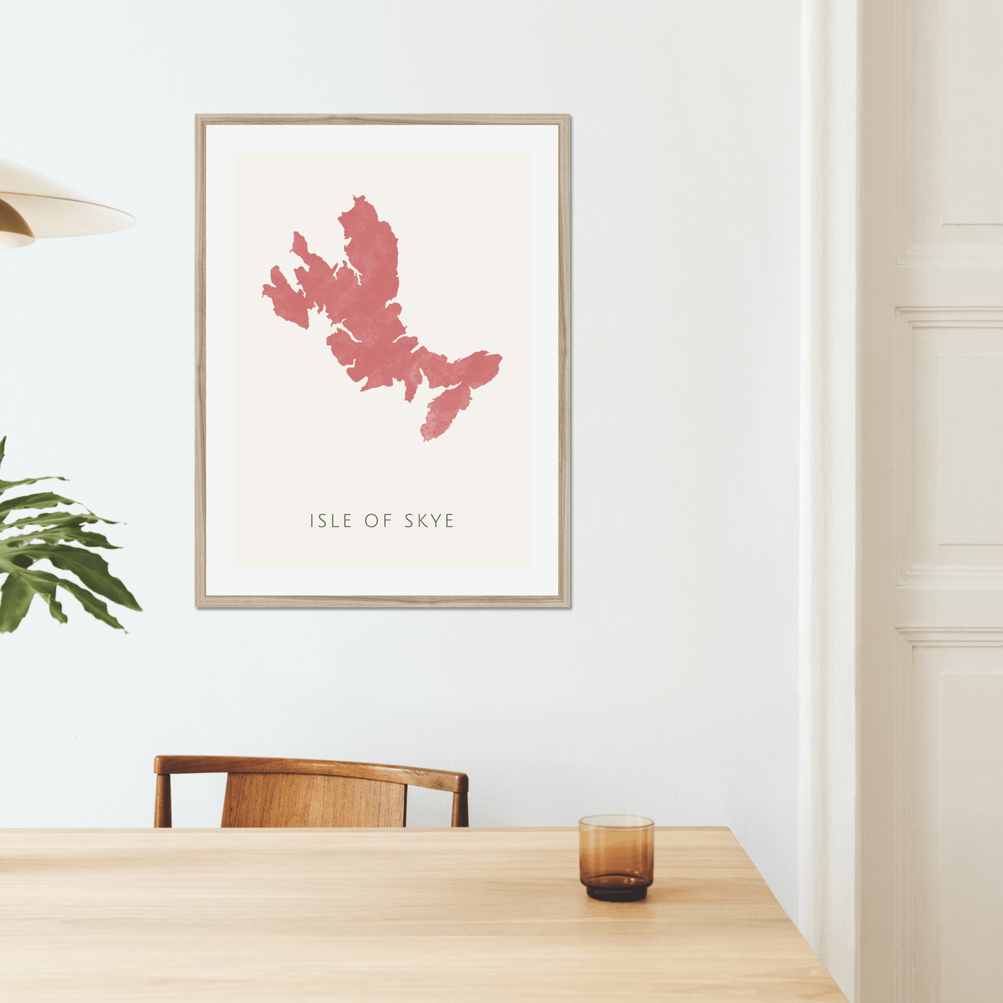 Skye - Framed & Mounted Map