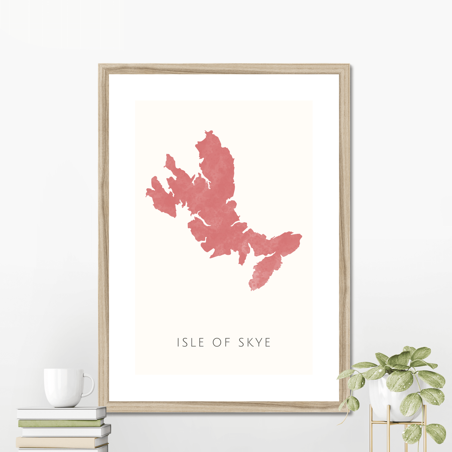 Skye - Framed & Mounted Map