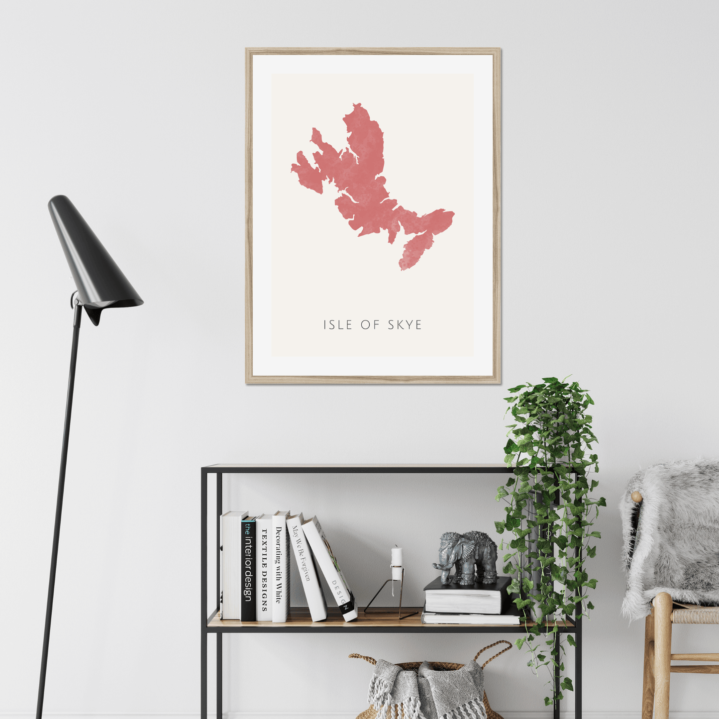 Skye - Framed & Mounted Map