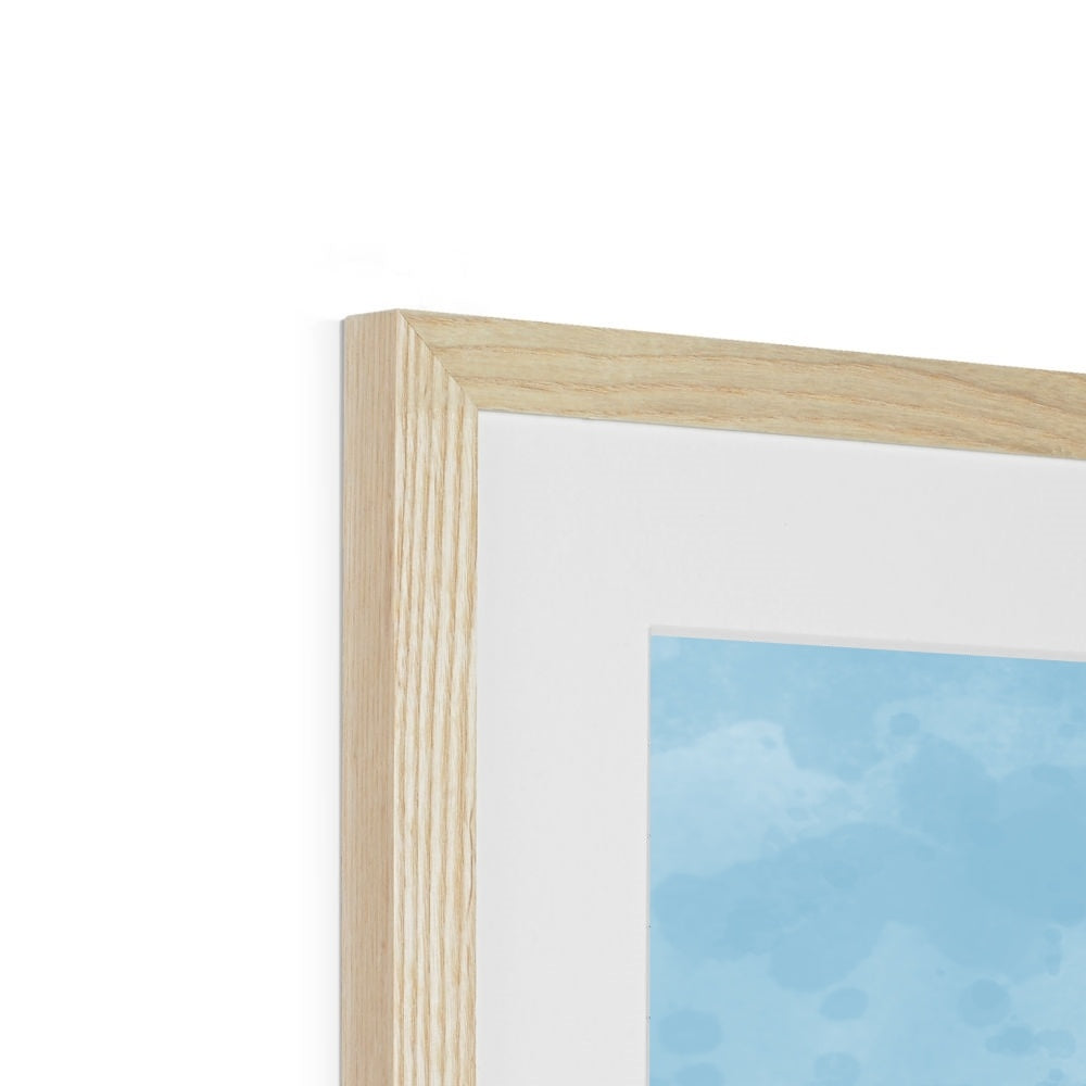 Salcombe - Framed & Mounted Map