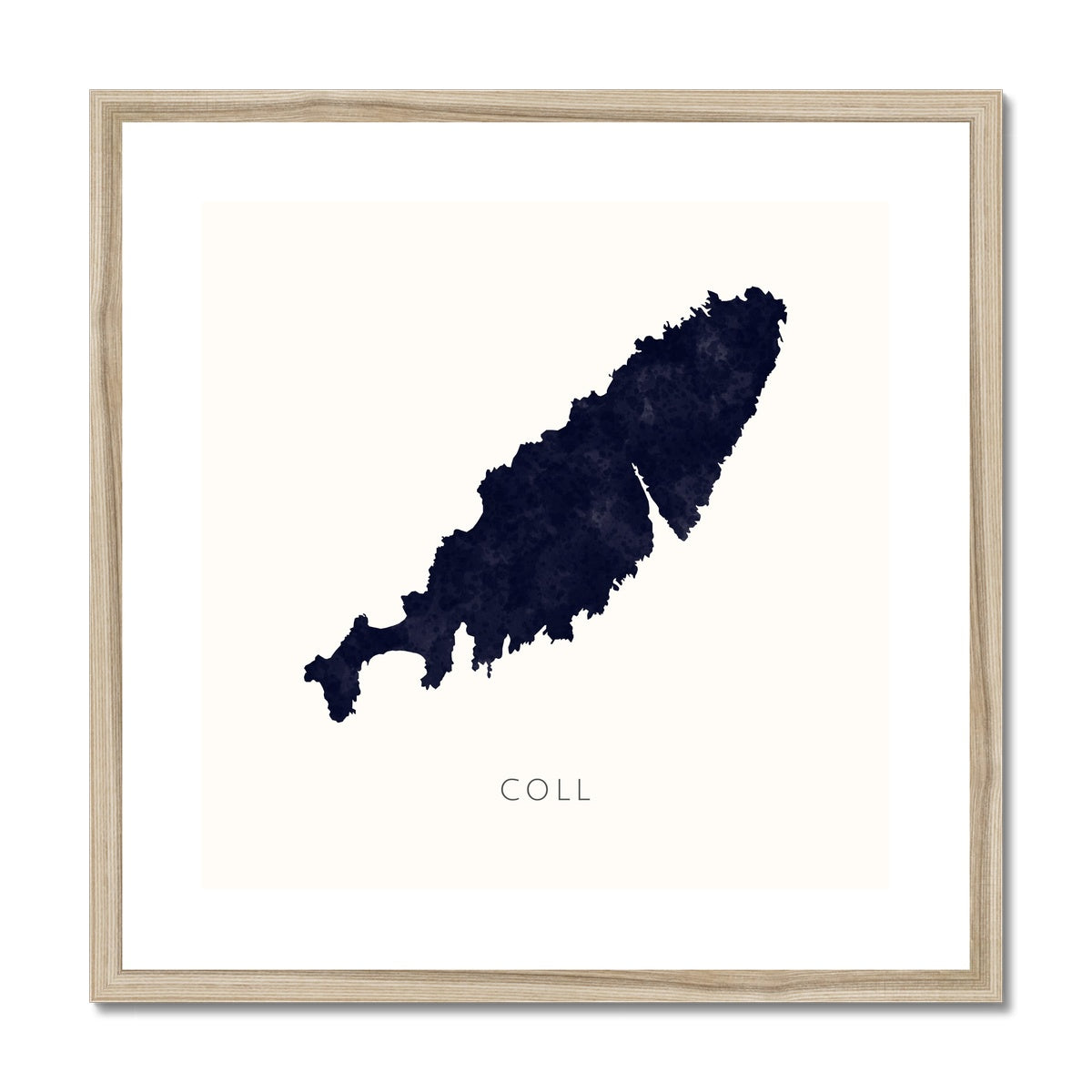 Coll - Framed & Mounted Map