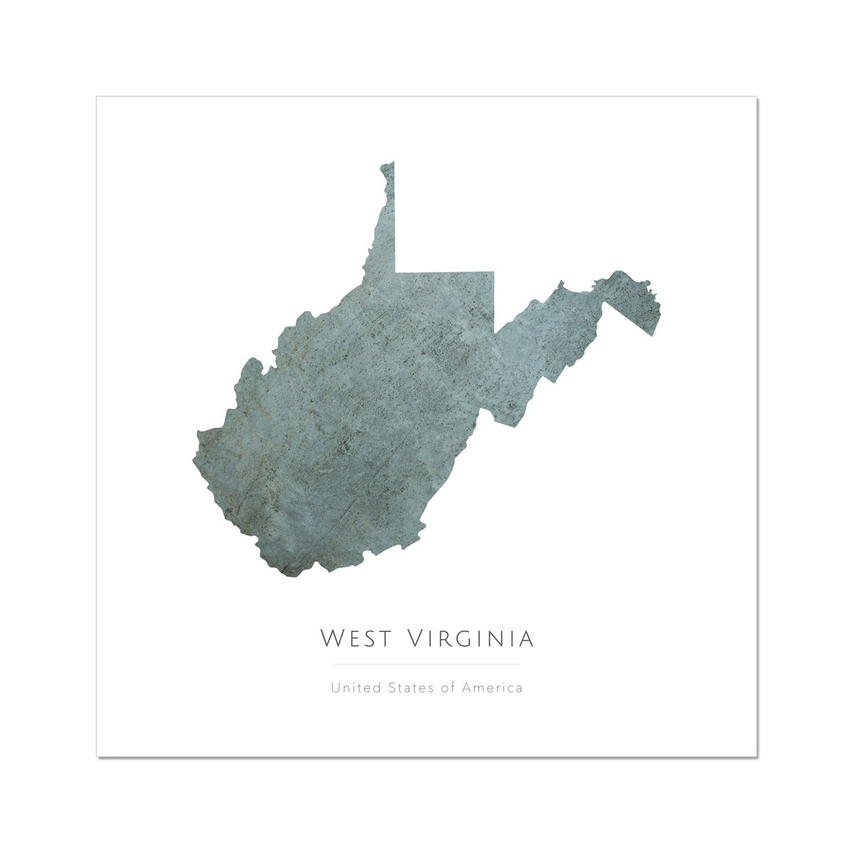 West Virginia - Fine Art Print