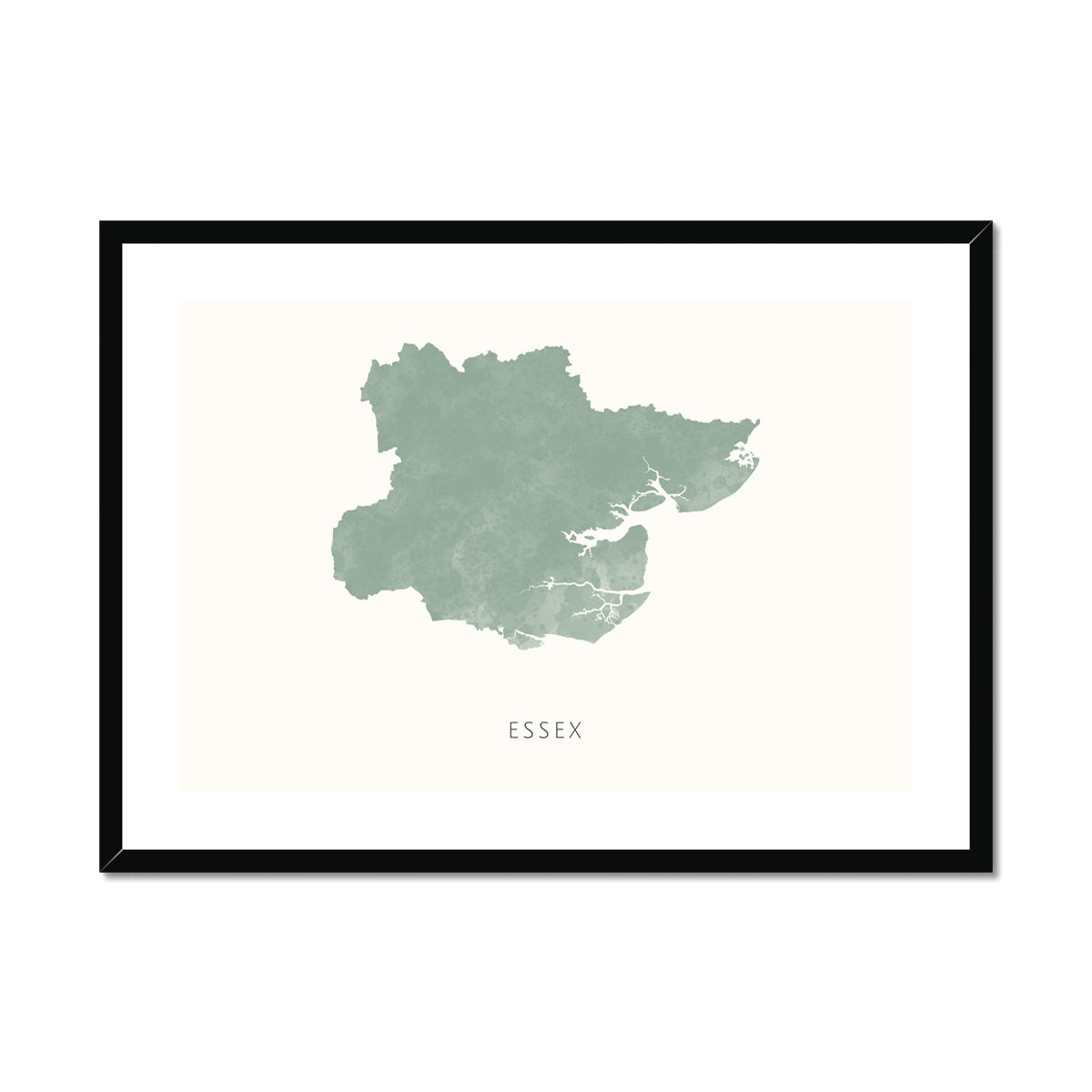 Essex - Framed & Mounted Map