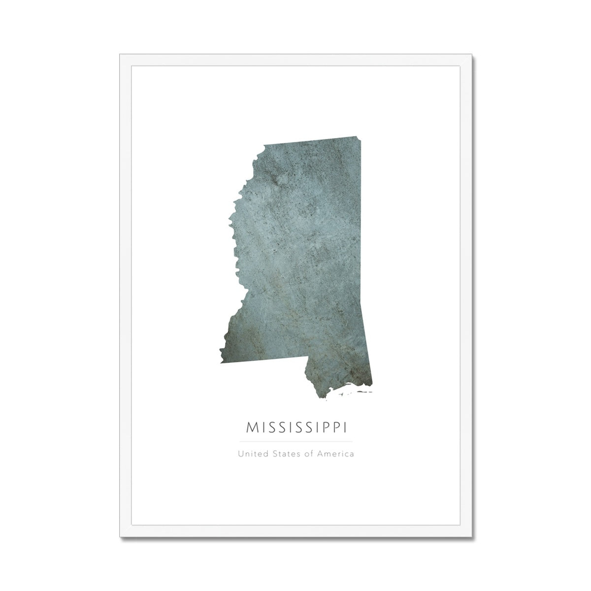 Mississippi - Framed & Mounted Print