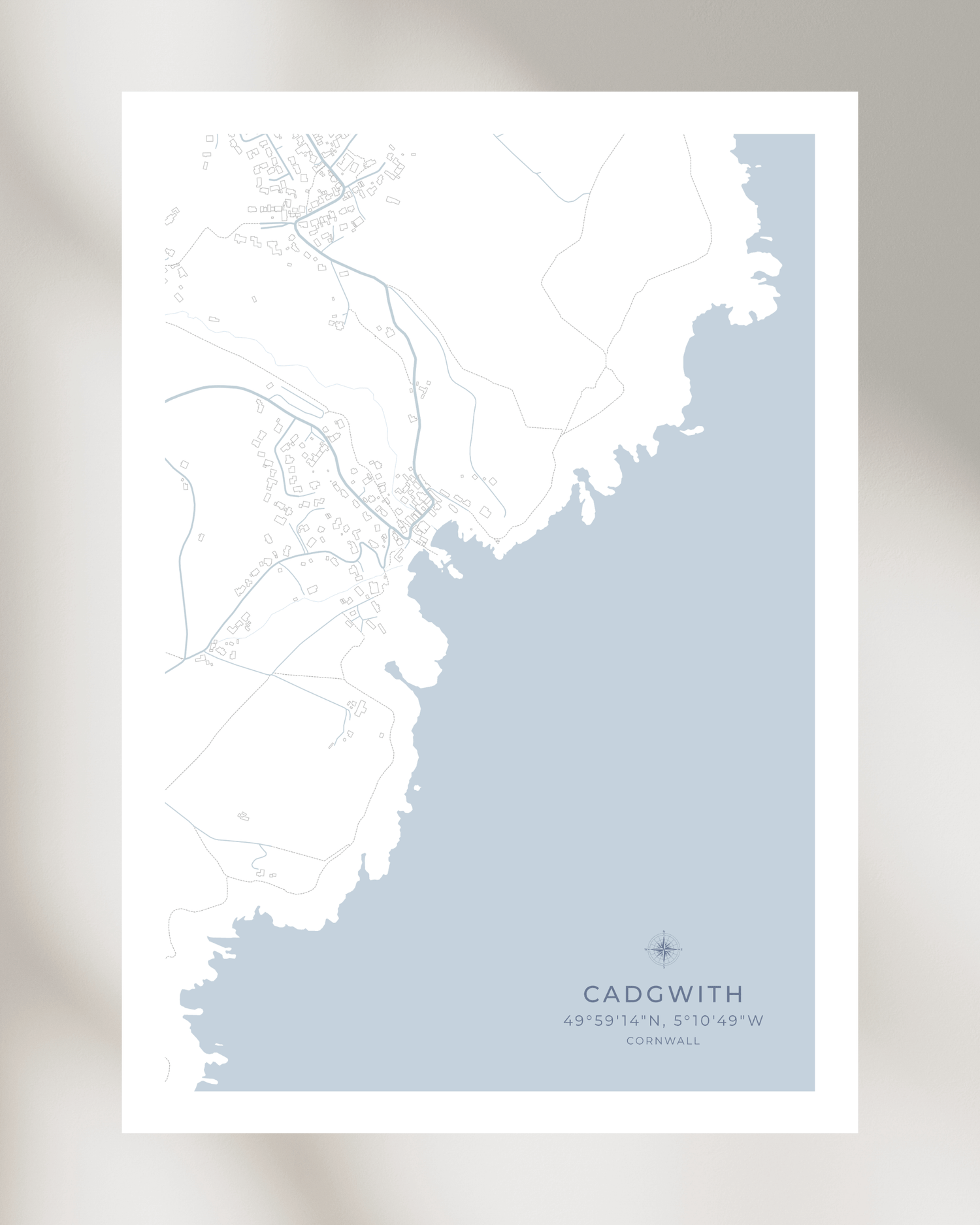 Coastal Maps of Cadgwith