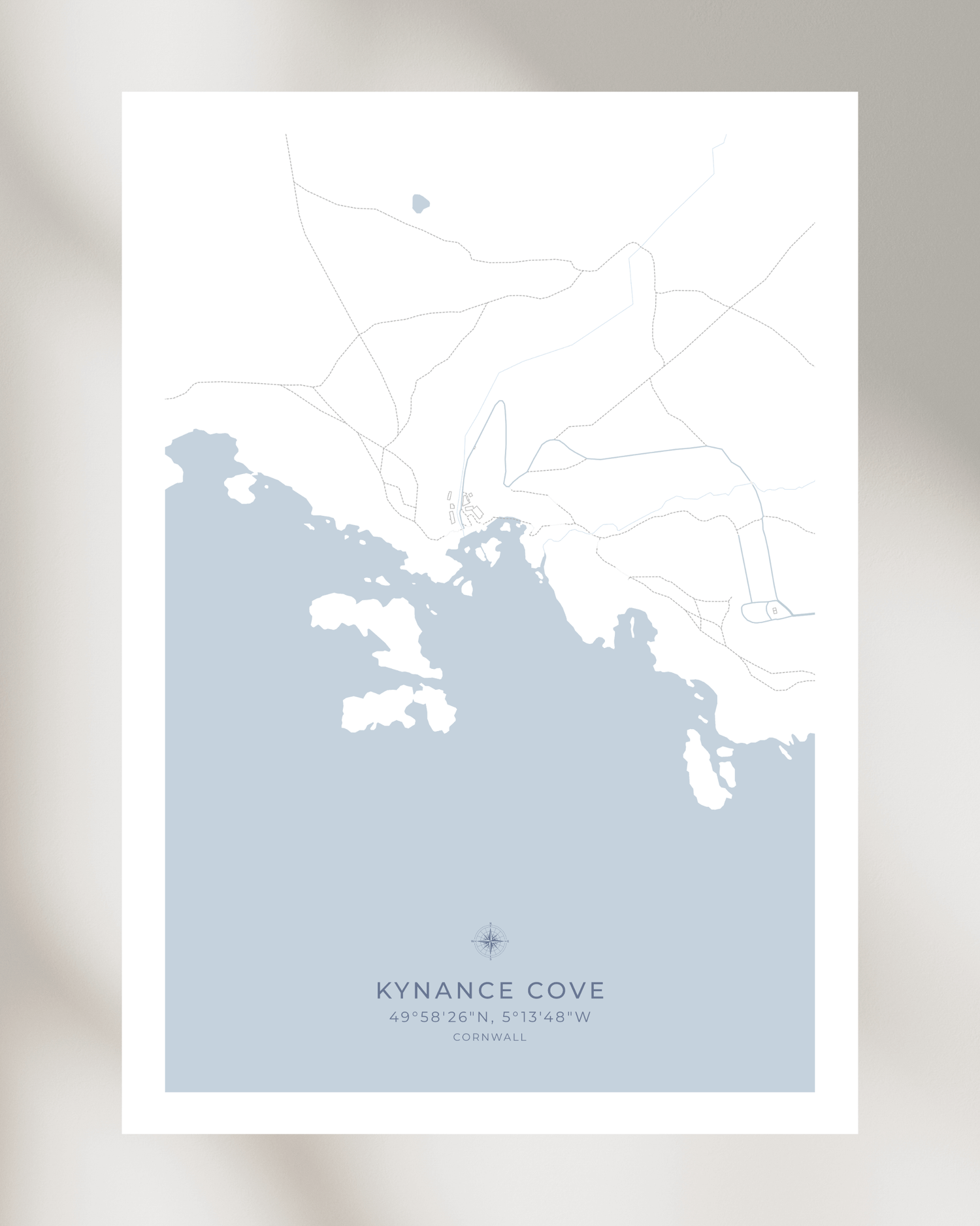 Coastal Maps of Kynance Cove
