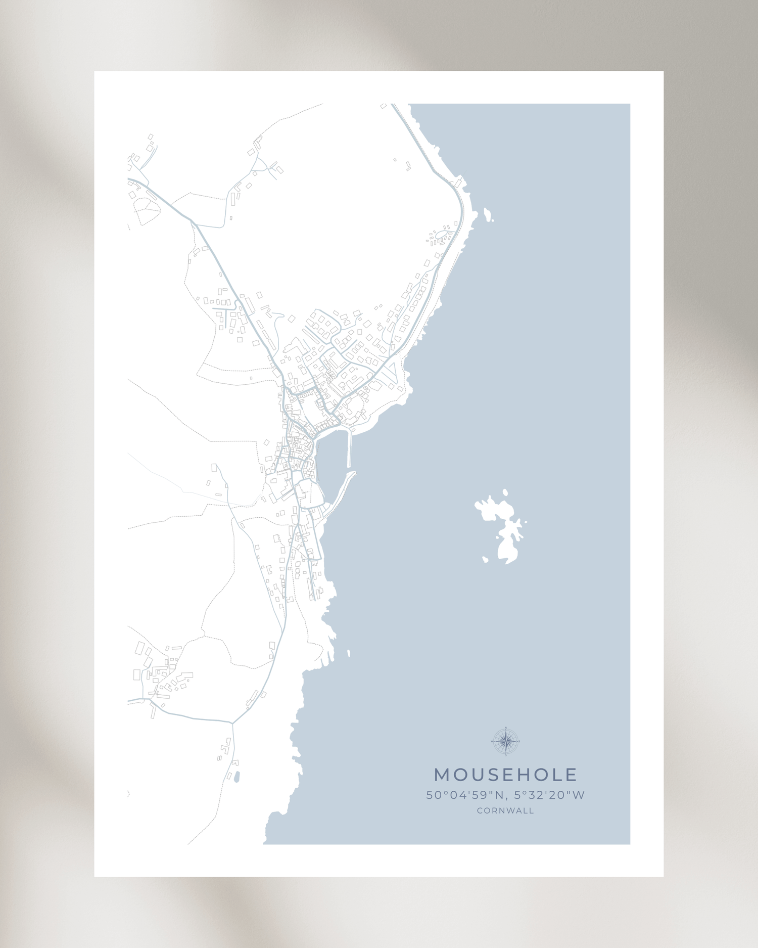 Coastal Maps of Mousehole