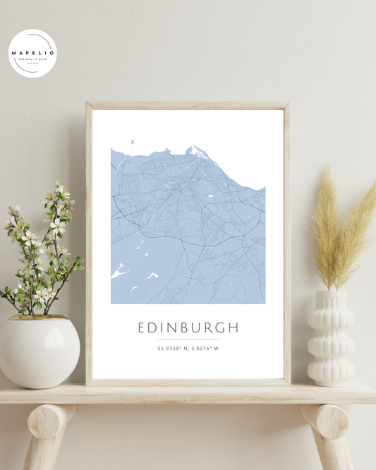 Edinburgh -  Fine Art Map