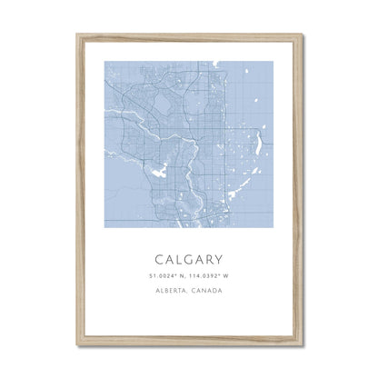 Calgary -  Framed Print