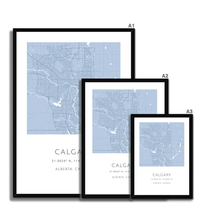 Calgary -  Framed Print