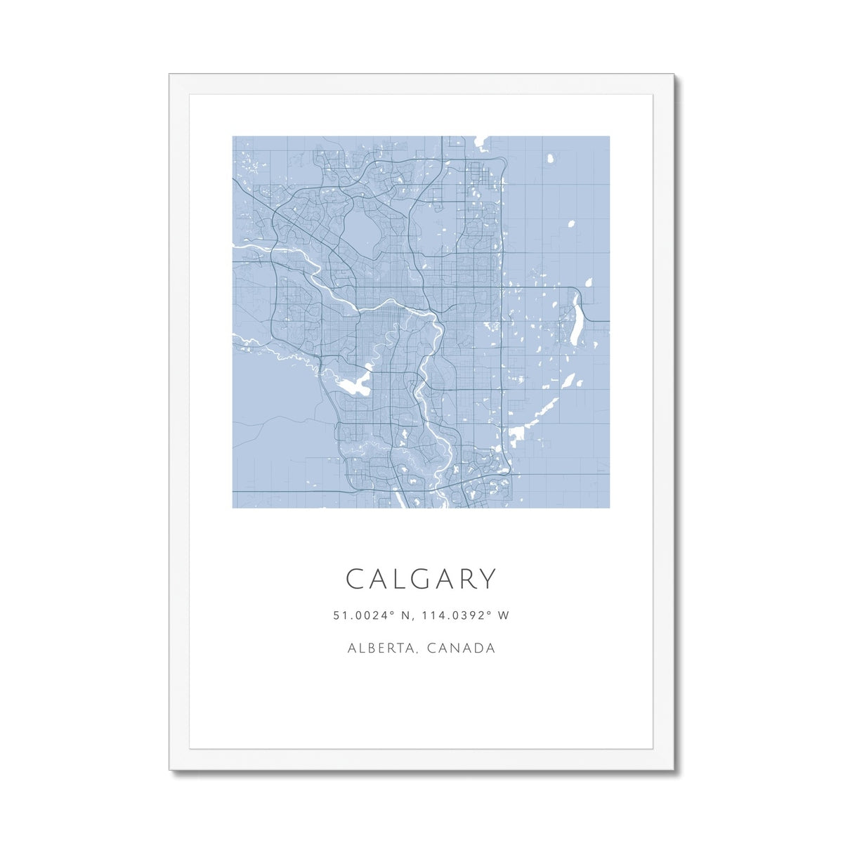 Calgary -  Framed Print