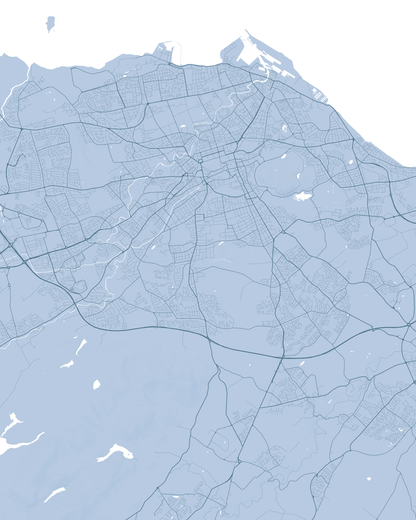 Edinburgh -  Fine Art Map