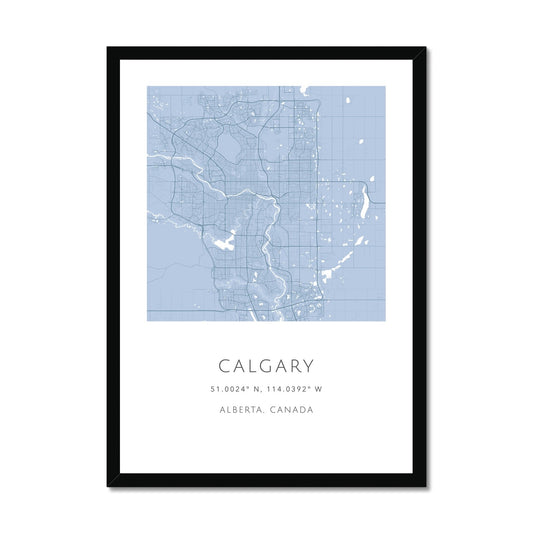 Calgary -  Framed Print