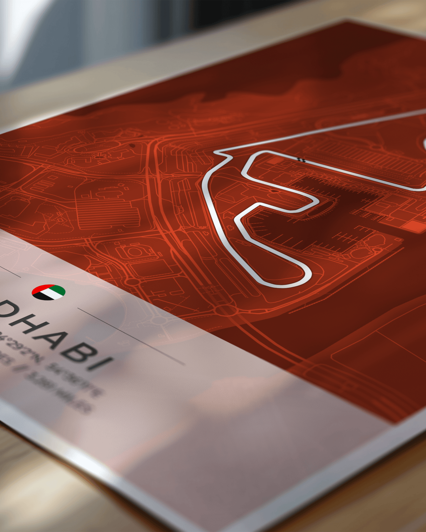 Abu Dhabi - Yas Marina Grand Prix Circuit Map