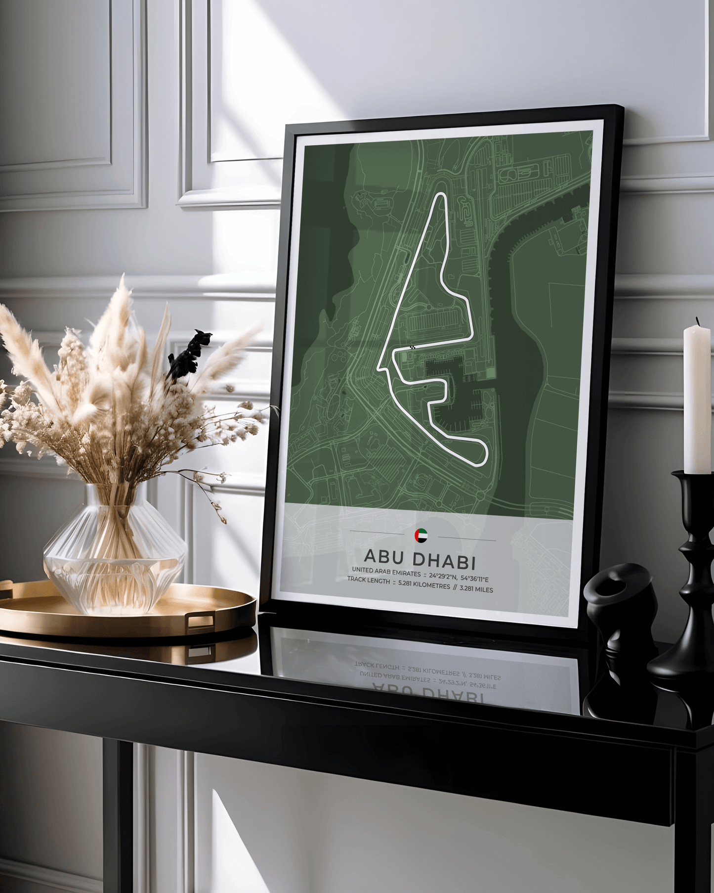 Abu Dhabi - Yas Marina Grand Prix Circuit Map