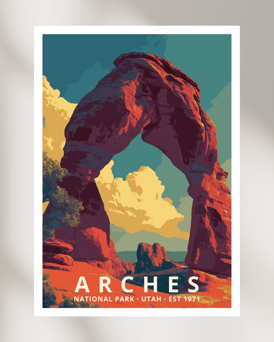 Arches National Park Poster - Utah, USA