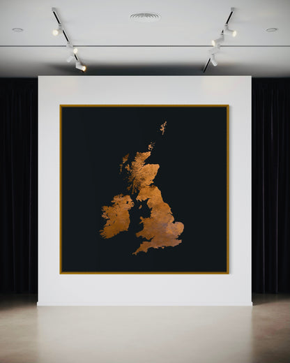 The British Isles - Fine Art Map