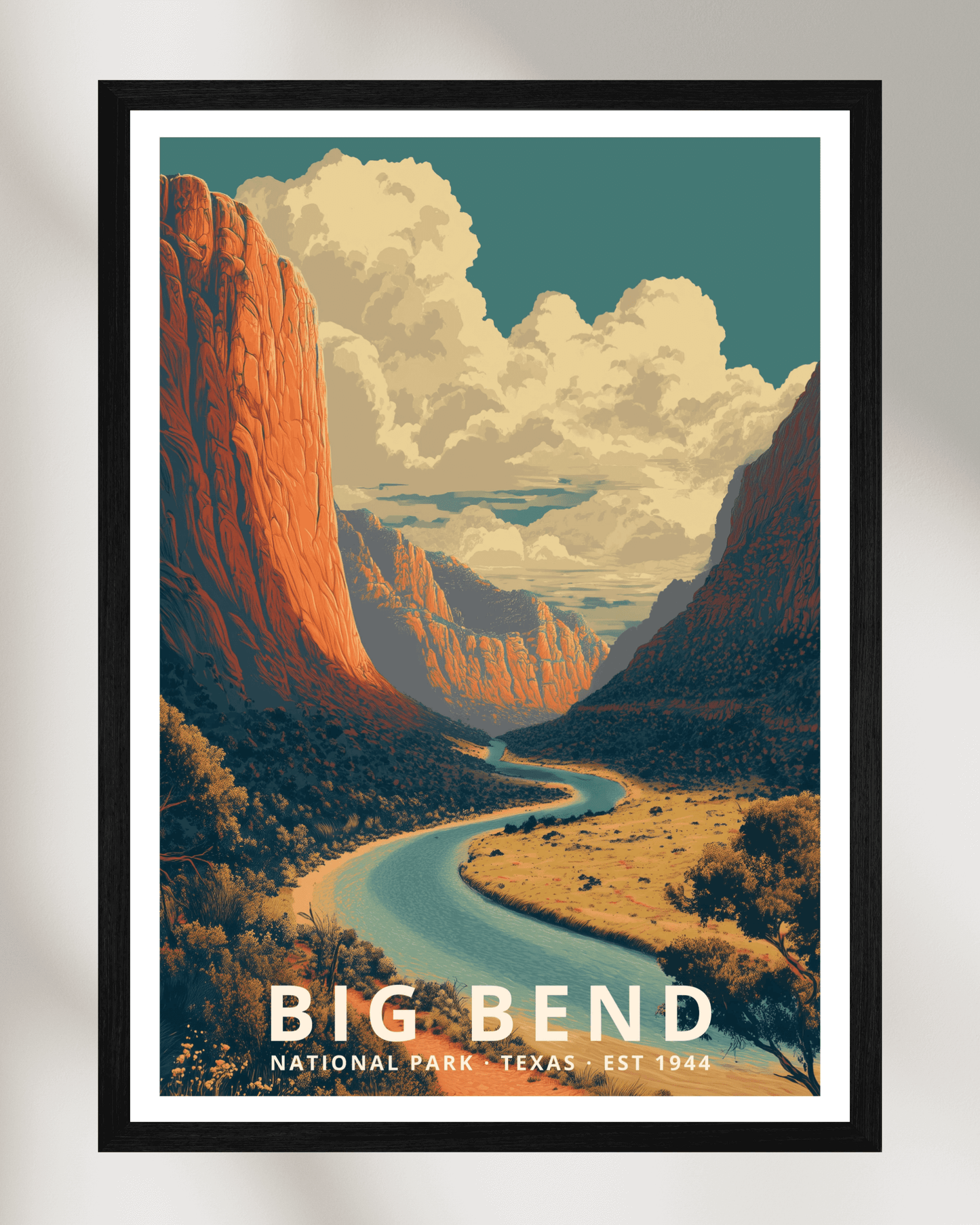 Big Bend National Park Poster - Texas, USA
