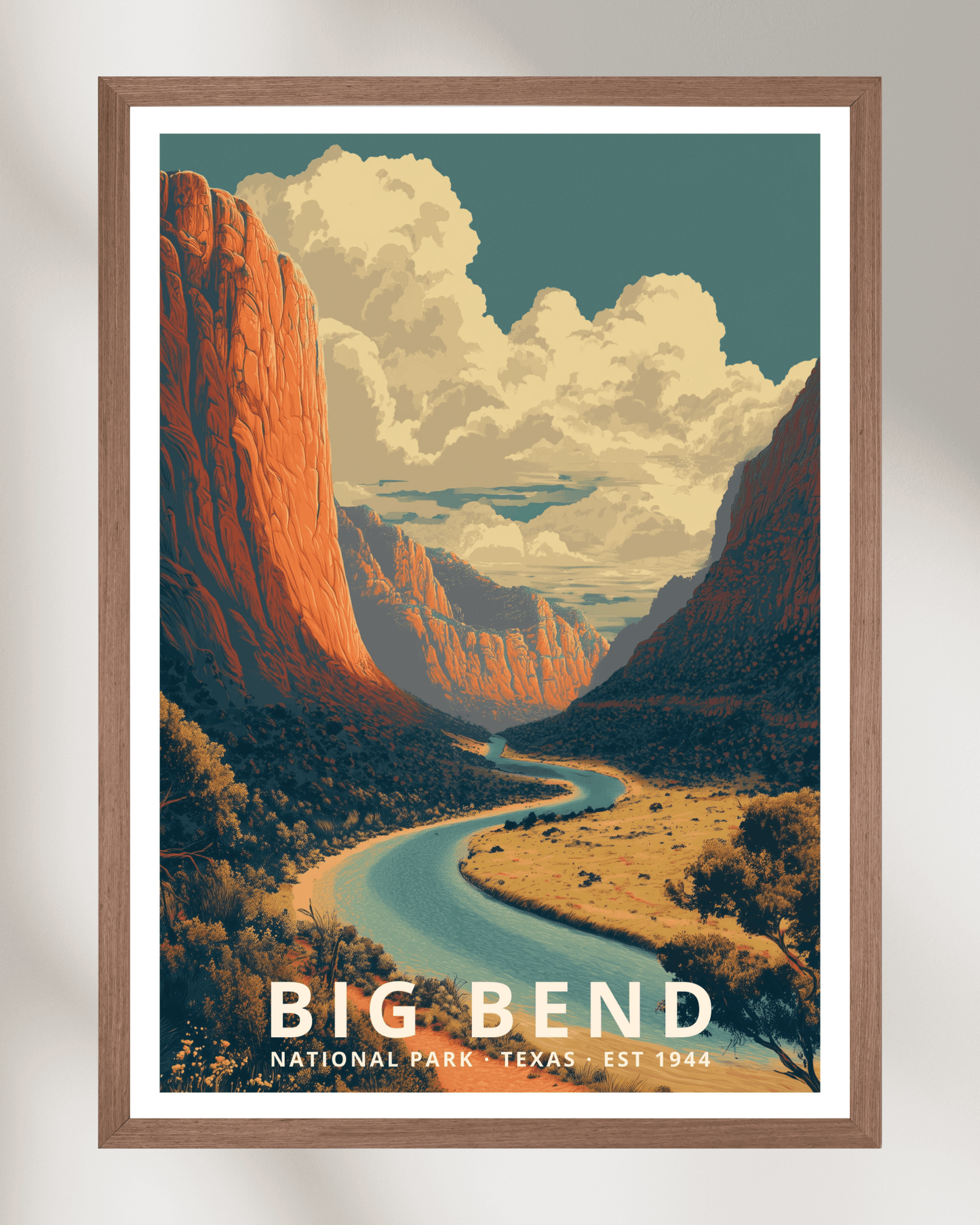 Big Bend National Park Poster - Texas, USA