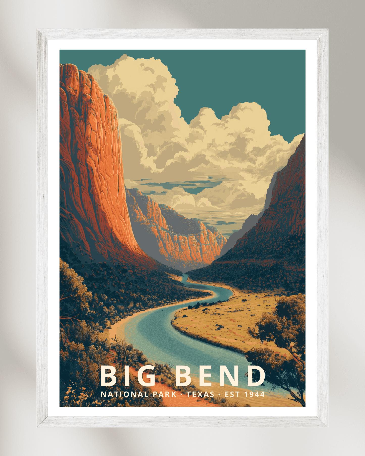 Big Bend National Park Poster - Texas, USA