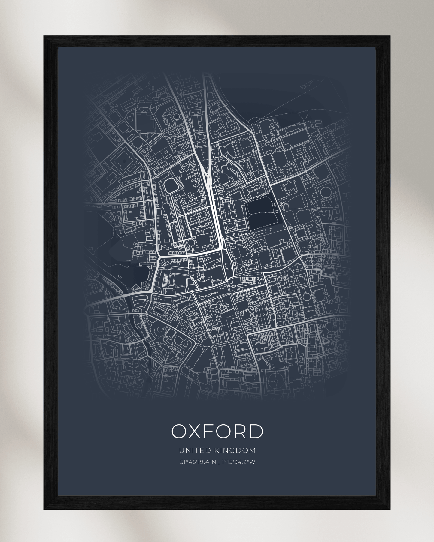 Personalised Location Map Posters - Customised Map Gifts