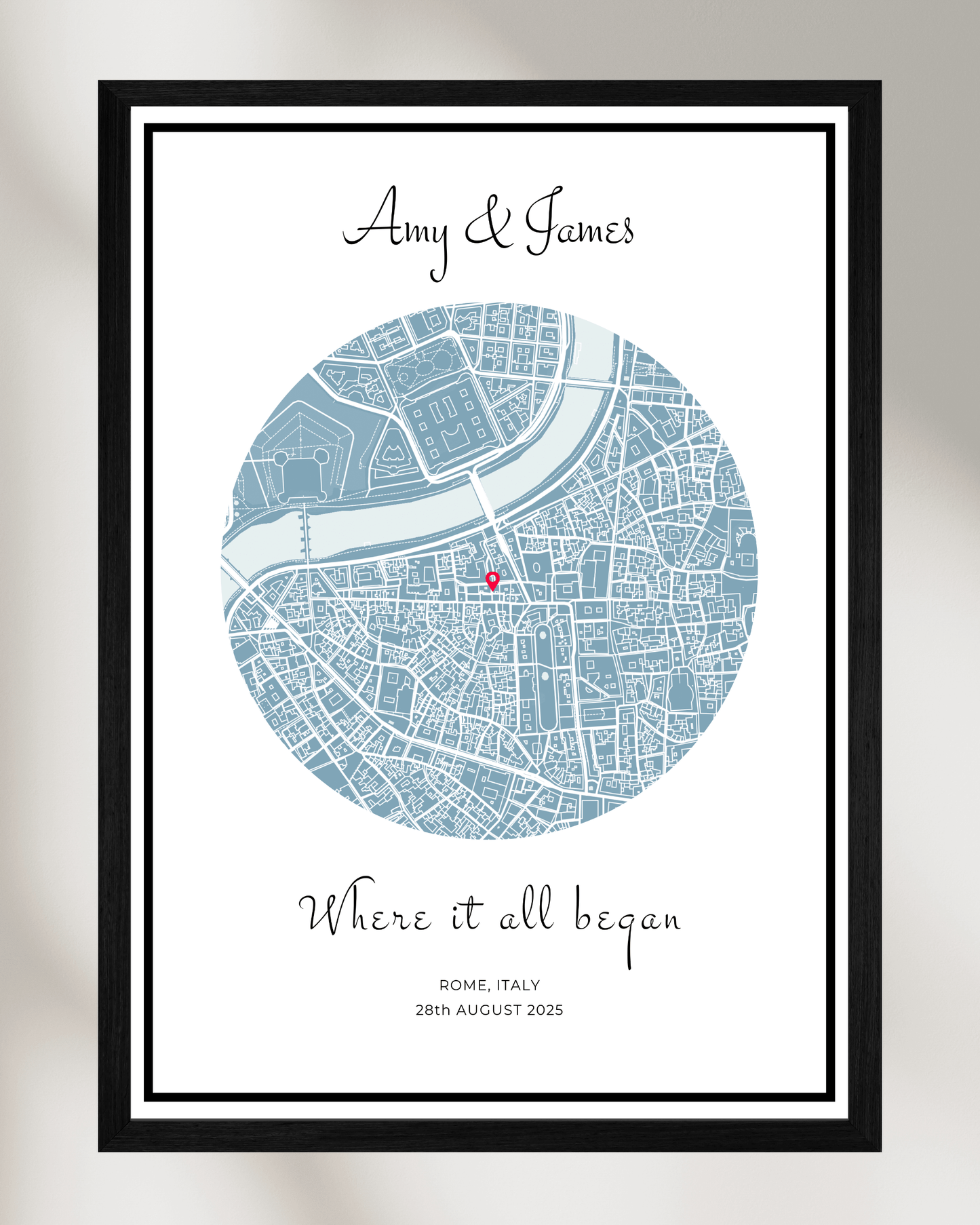 Create your own moment map poster