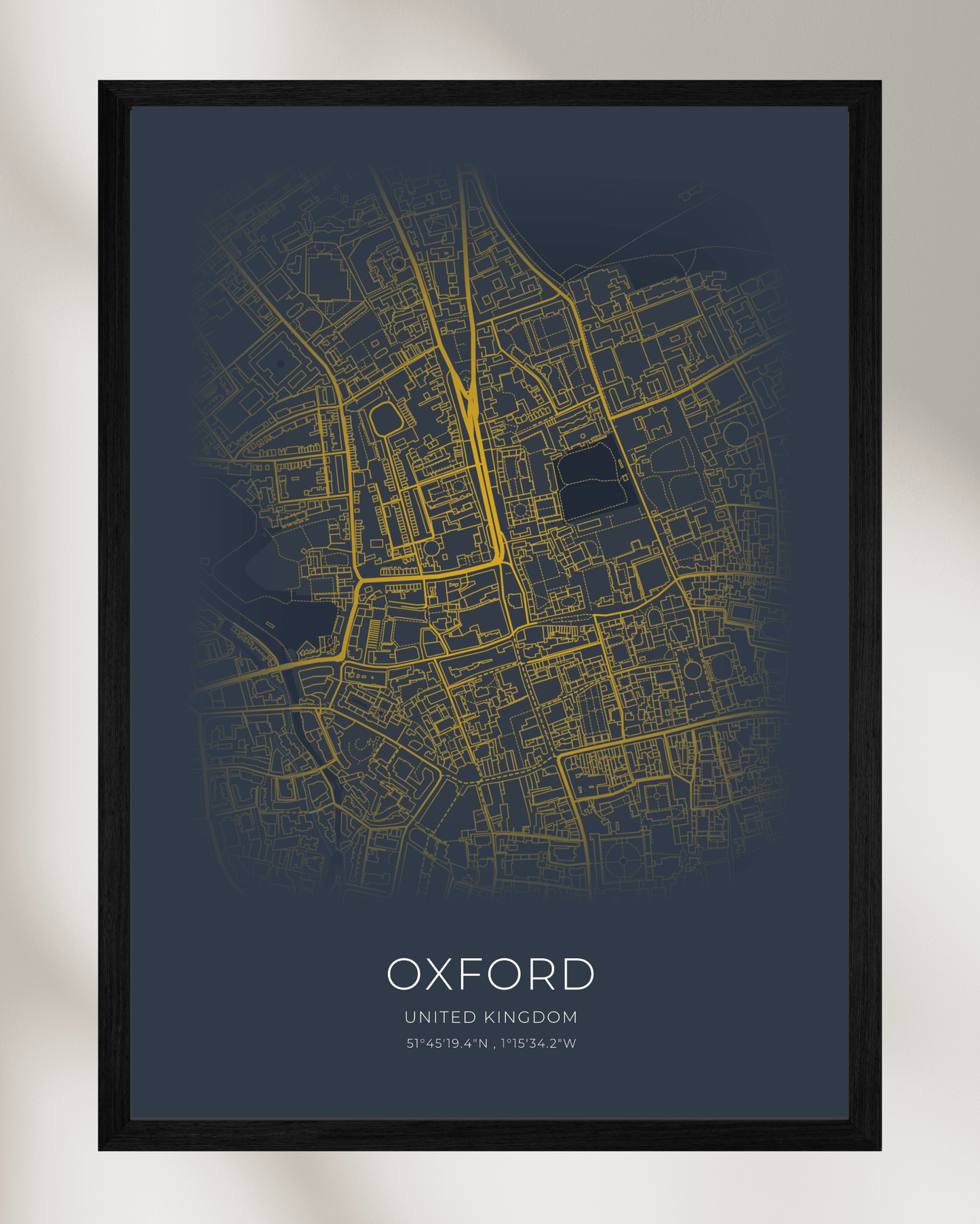 Personalised Location Map Posters - Customised Map Gifts
