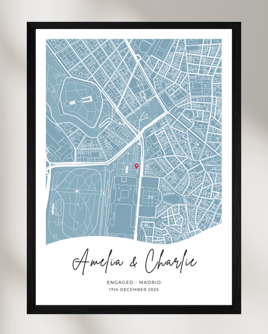 Create your own moment map poster