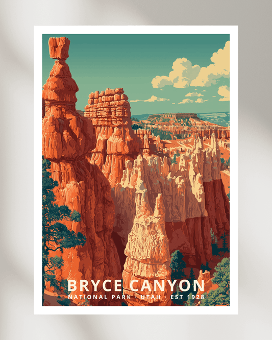 Bryce Canyon National Park Poster - Utah, USA