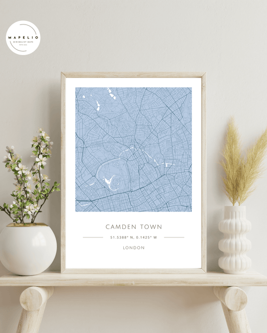 Camden Town -  Fine Art Map