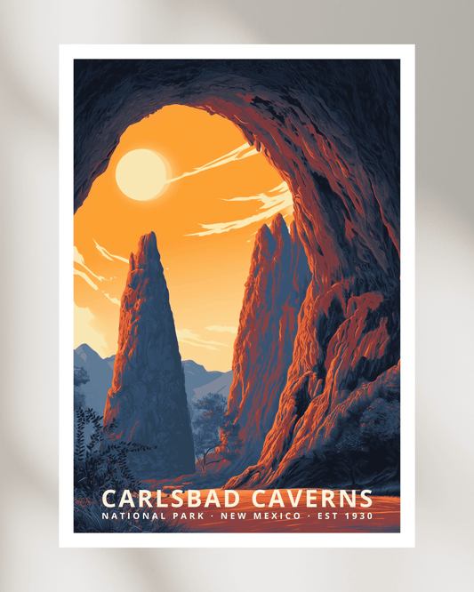 Carlsbad Caverns National Park Poster - New Mexico, USA