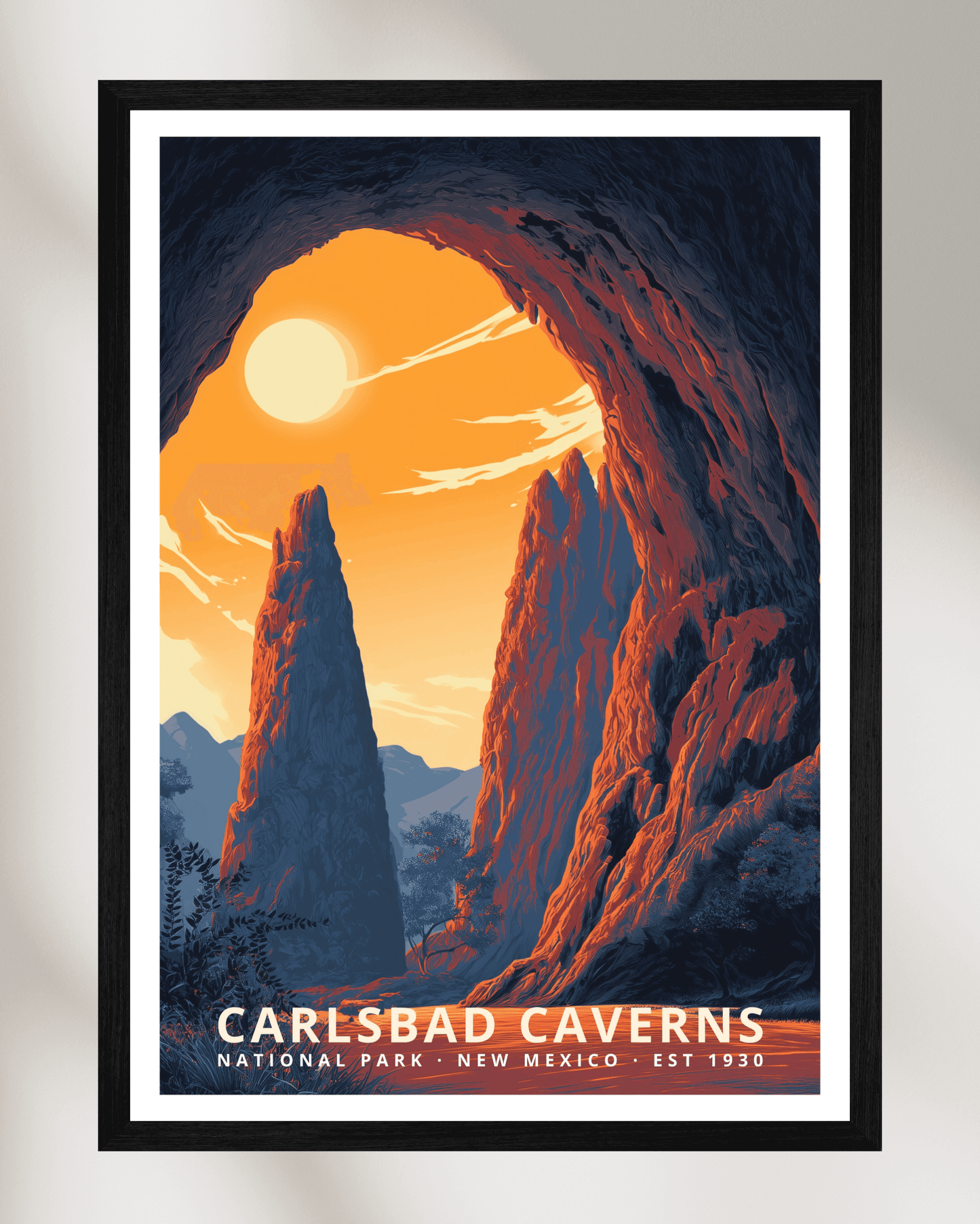 Carlsbad Caverns National Park Poster - New Mexico, USA