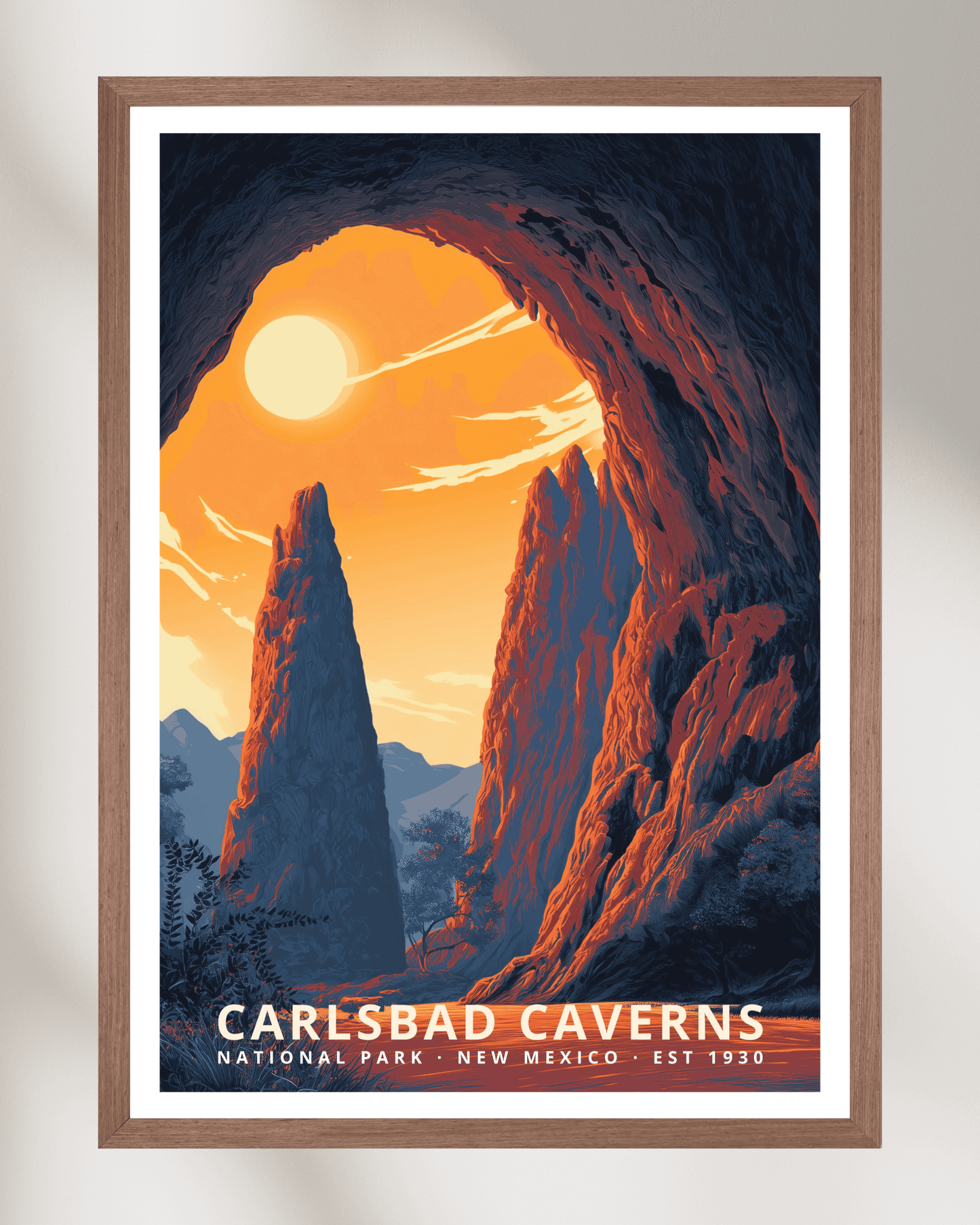 Carlsbad Caverns National Park Poster - New Mexico, USA