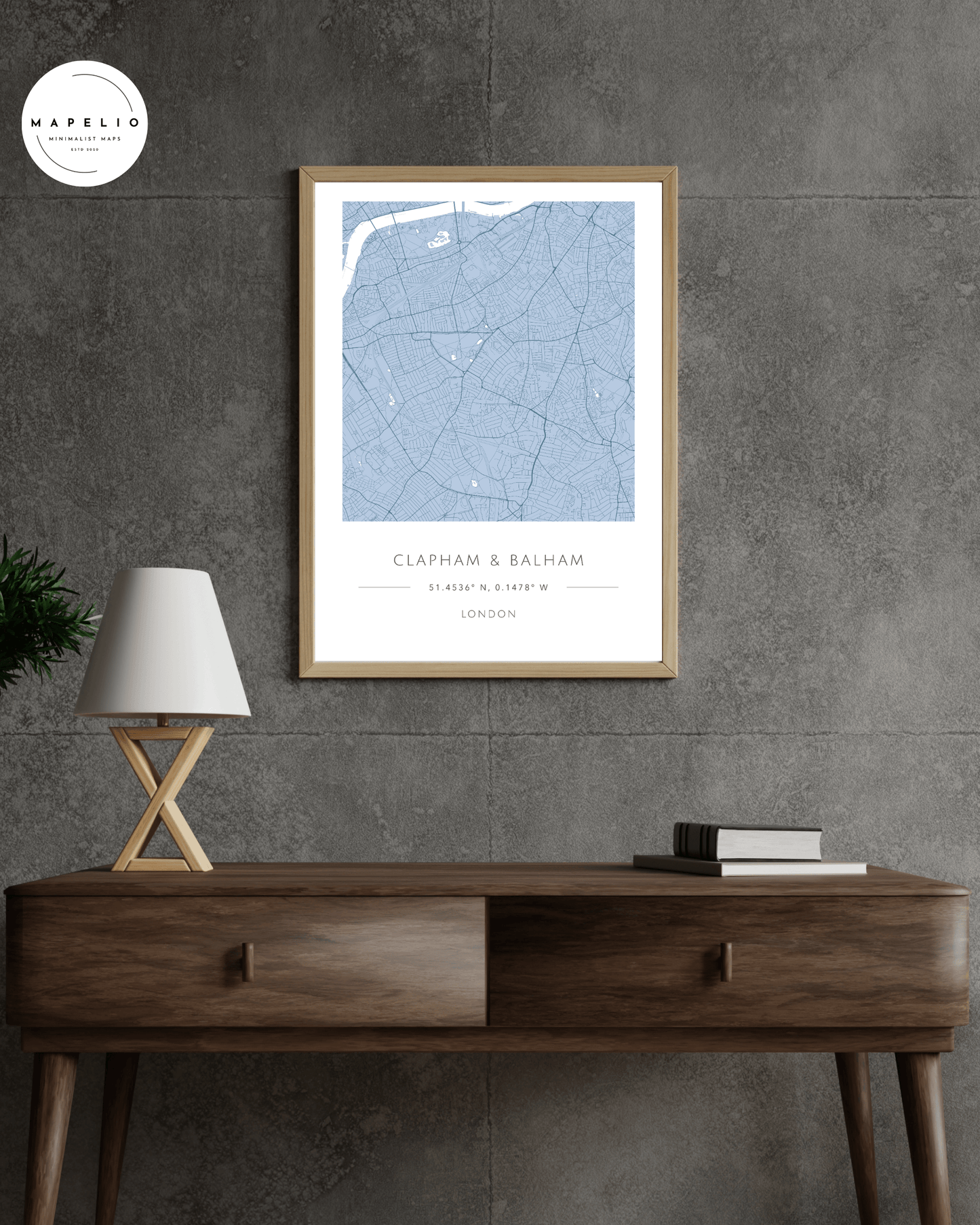 Clapham & Balham -  Framed Print