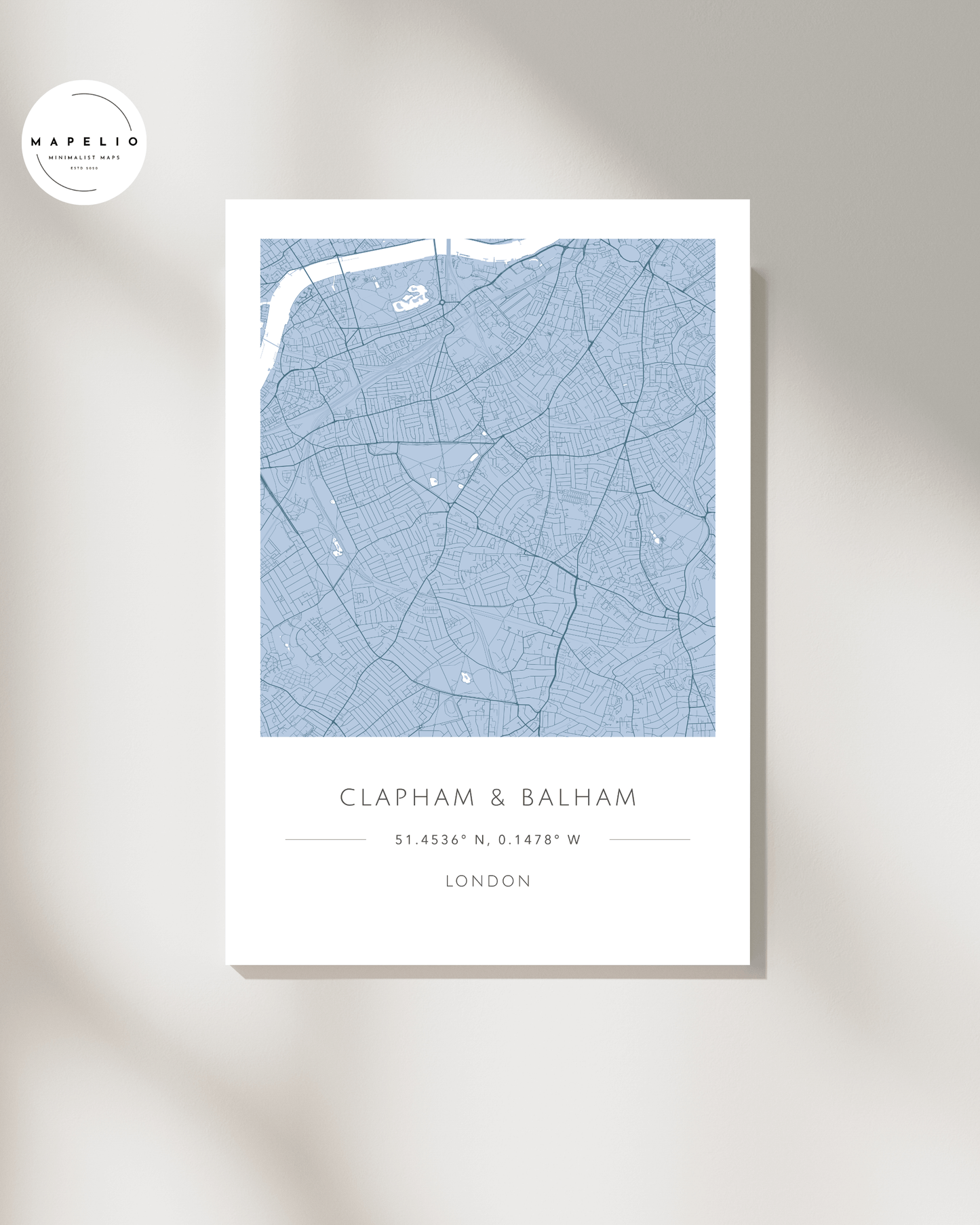 Clapham & Balham -  Framed Print
