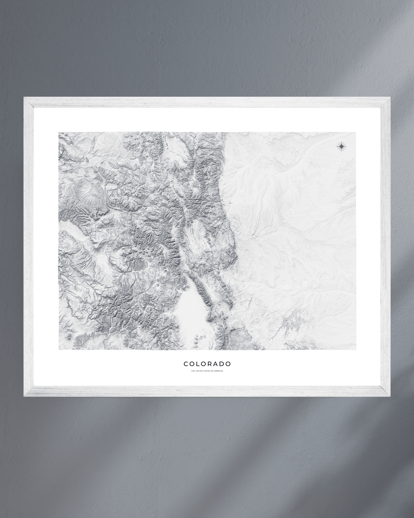 Colorado - Fine Art Topographical Map Print