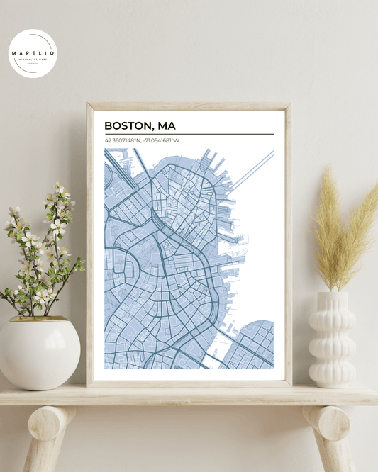 Create your own location map Poster