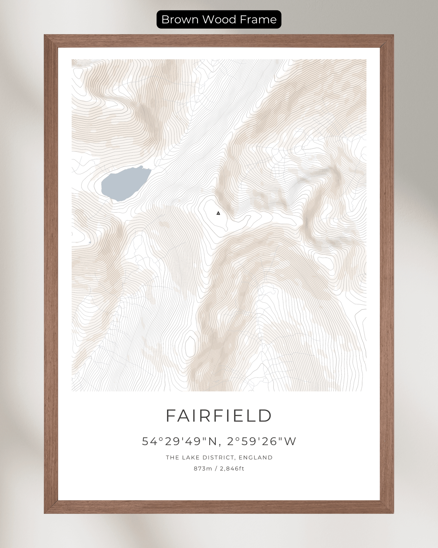 Custom & Personalised Contour Maps