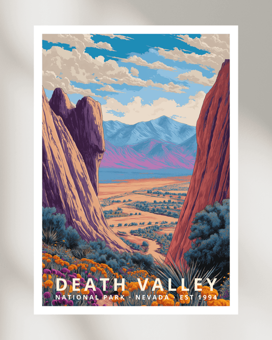 Death Valley National Park Poster - Nevada, USA