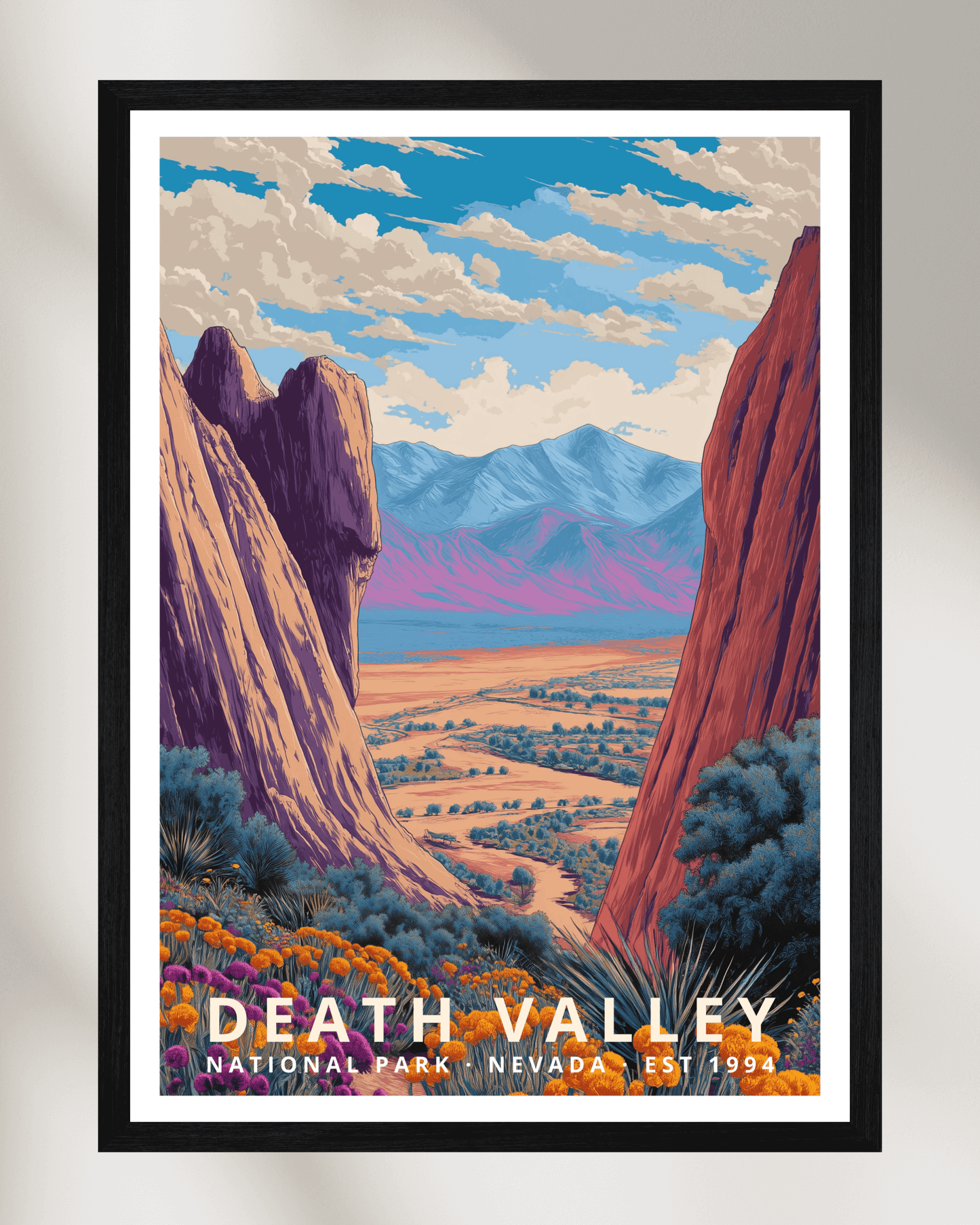 Death Valley National Park Poster - Nevada, USA