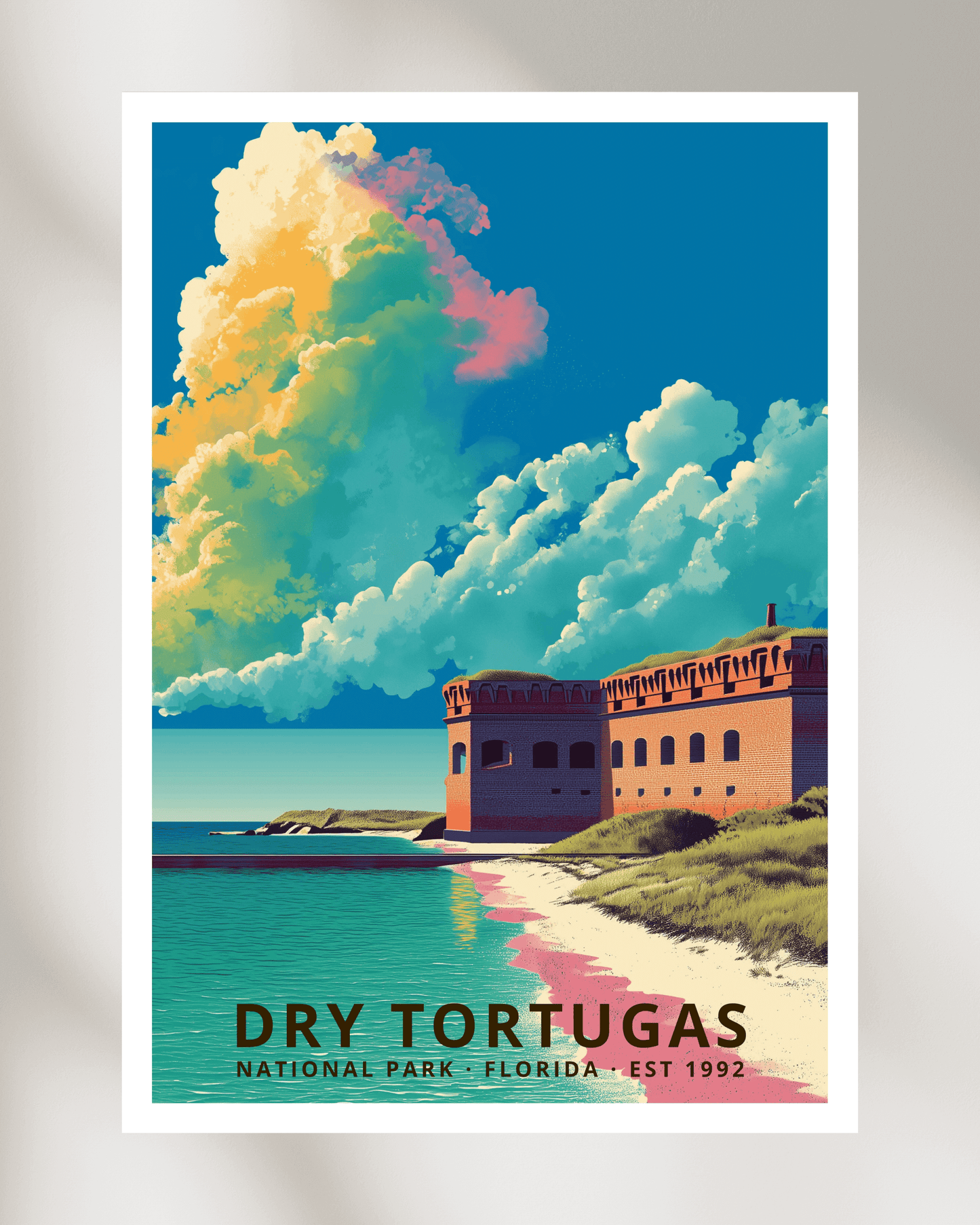 Dry Tortugas National Park Poster - Florida, USA