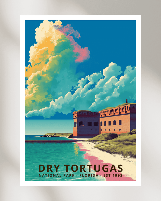 Dry Tortugas National Park Poster - Florida, USA