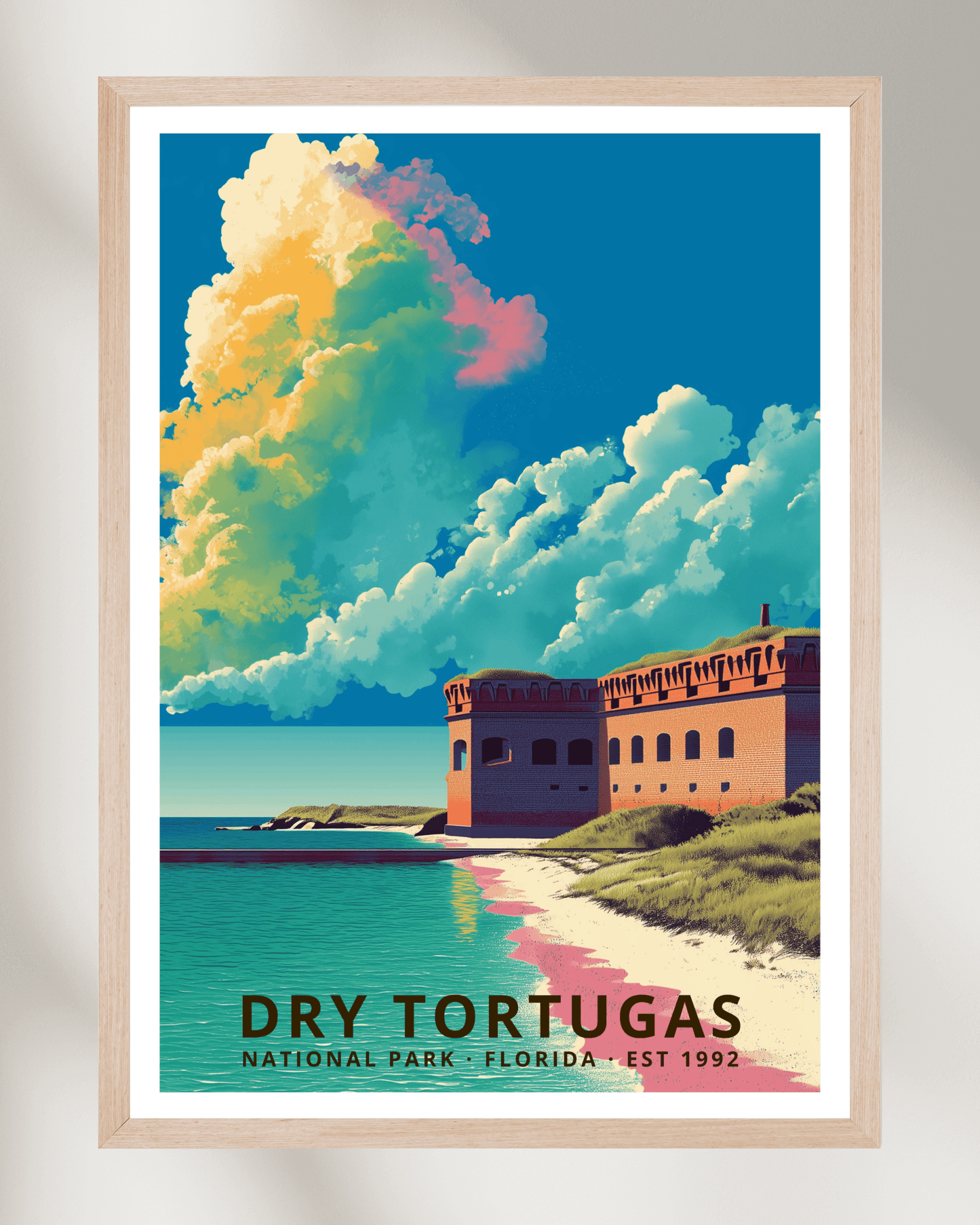 Dry Tortugas National Park Poster - Florida, USA
