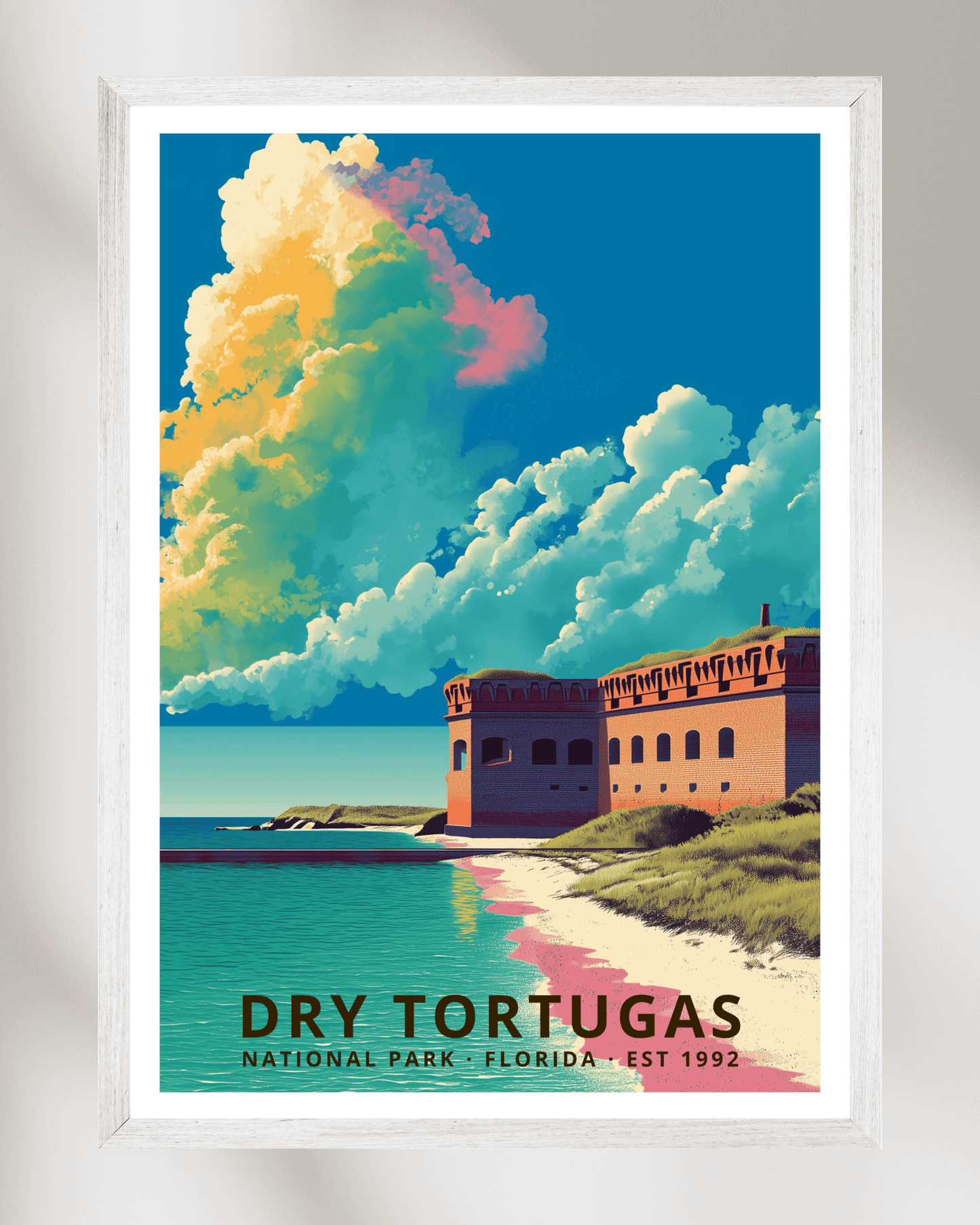 Dry Tortugas National Park Poster - Florida, USA