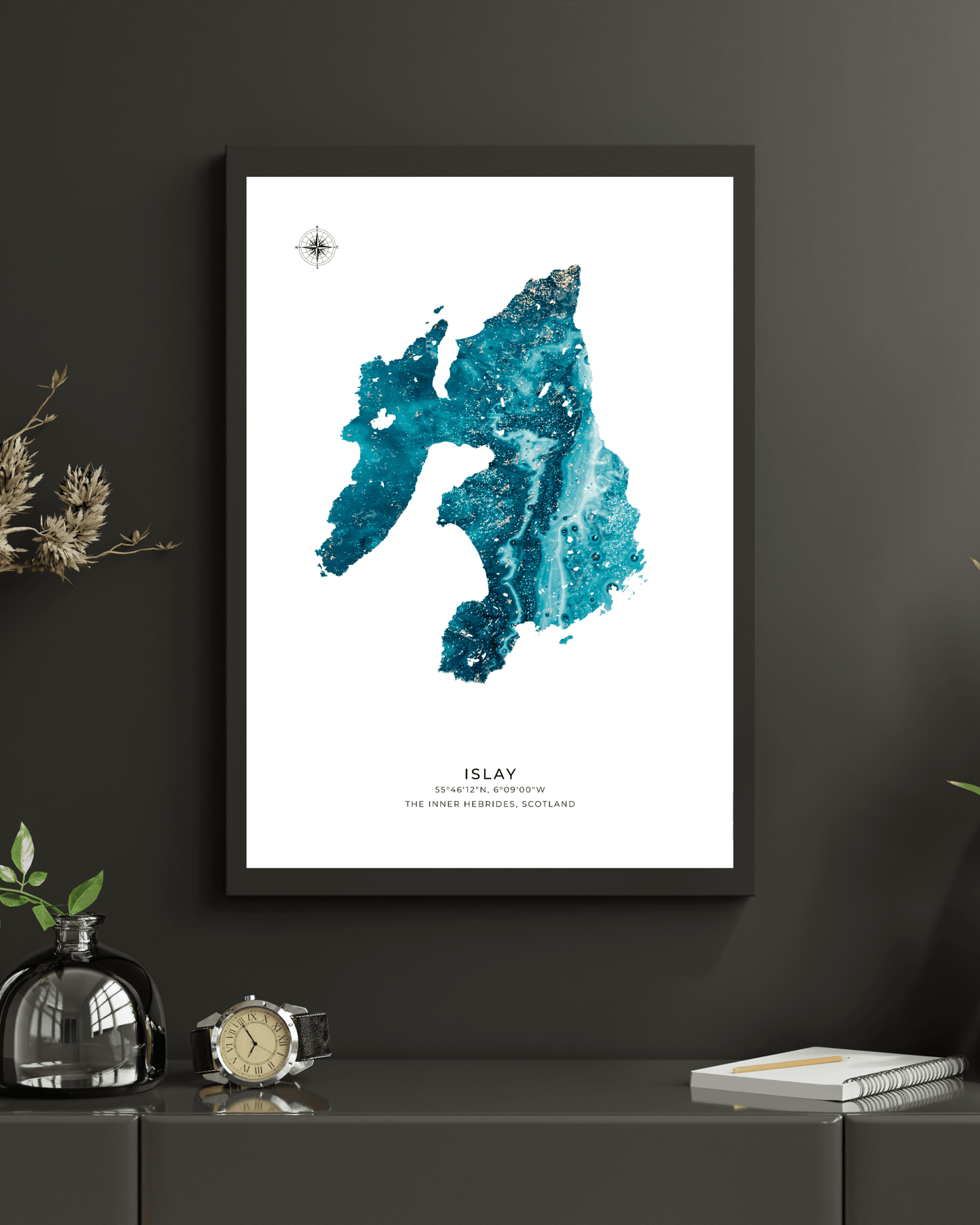 Islay - Fine Art Map Poster
